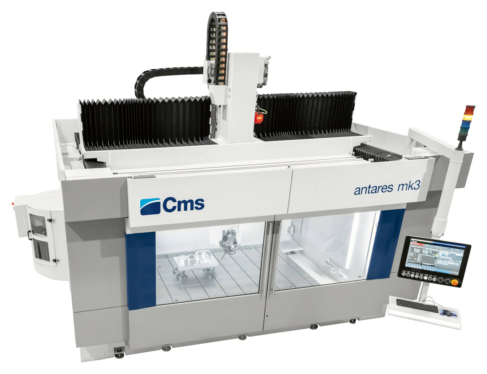 CMS Antares MK3 compact 5-axis monobloc machining center