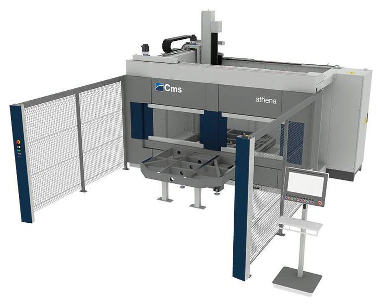 CMS Athena TR with a rotating table