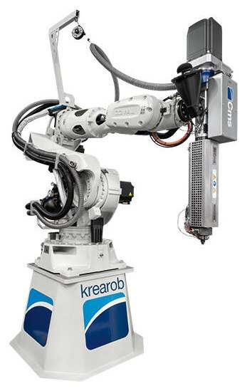 CMS Krearob robotic cell for large-format 3D printing