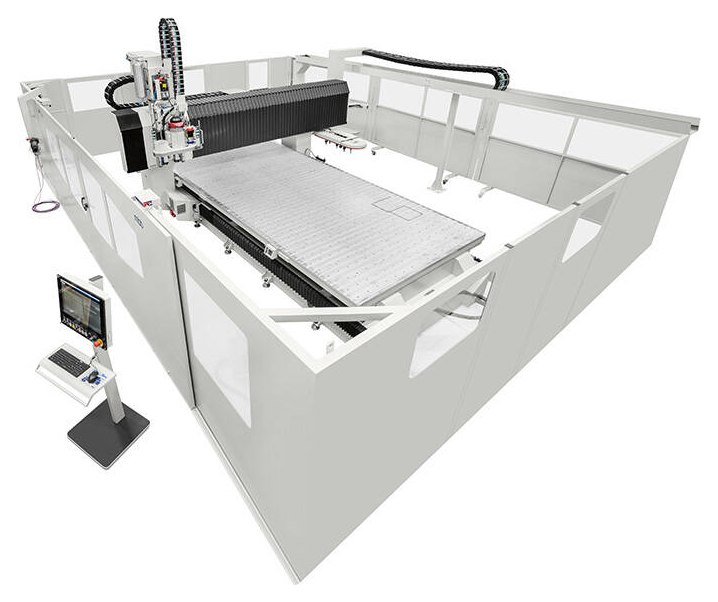 CMS MBB bridge 5-axis machining center