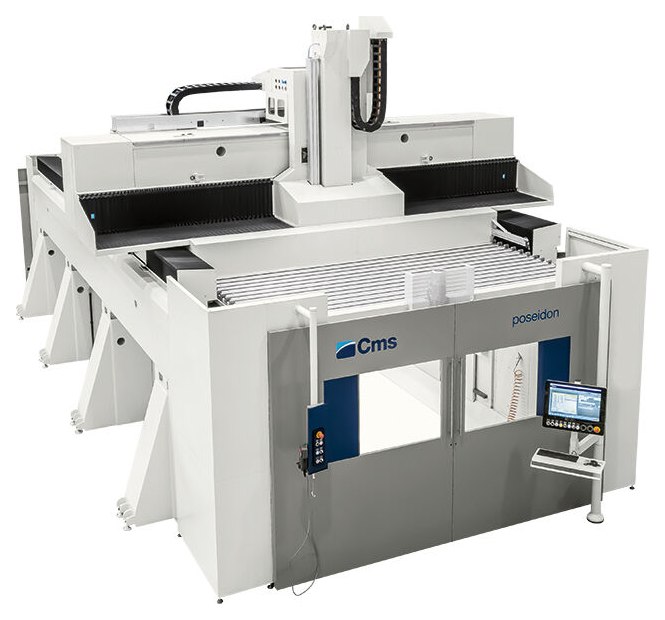 CMS Poseidon gantry 5-axis machining center for large aerospace parts
